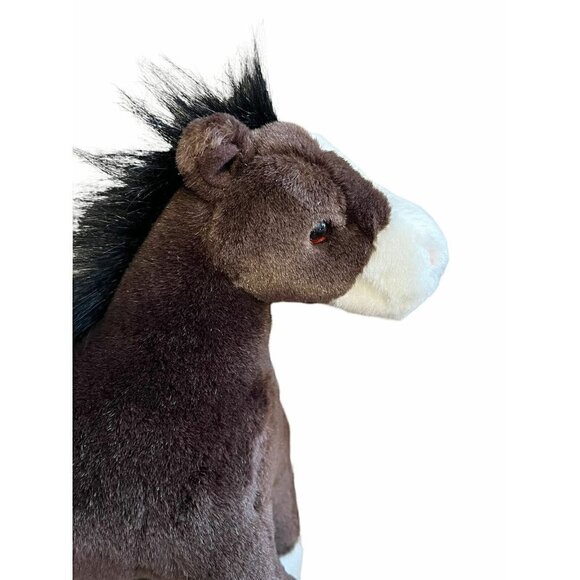 Gund Plush Horse, Pony "Dale" 12"x10", (including tail). Brown and White - Picture 4 of 7
